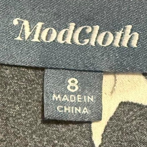 Modcloth Starry Night Long Sleeve Dress - Picture 3 of 3